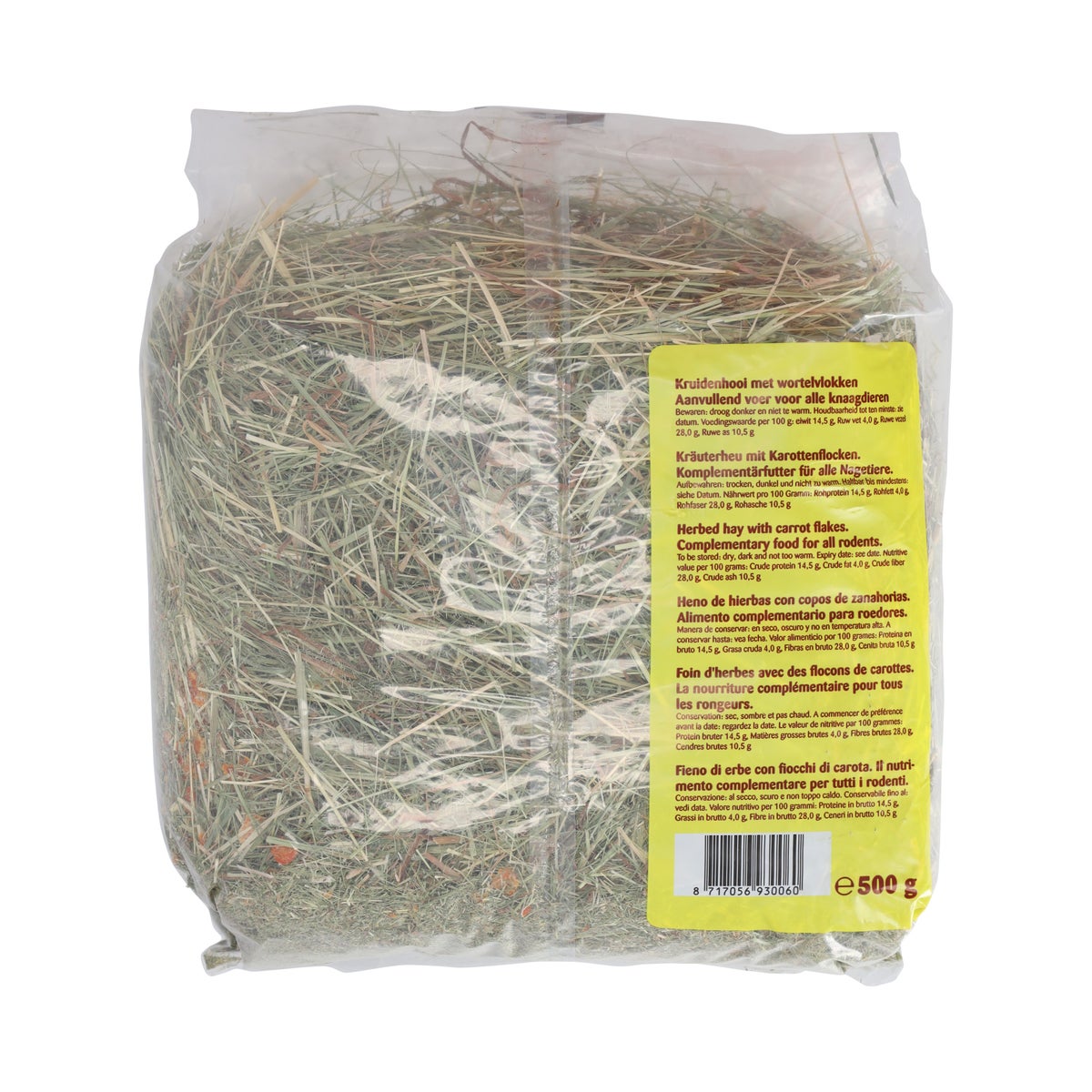Hooi kruiden met wortel 500 gr Hooi kruiden met wortel 500 gr
