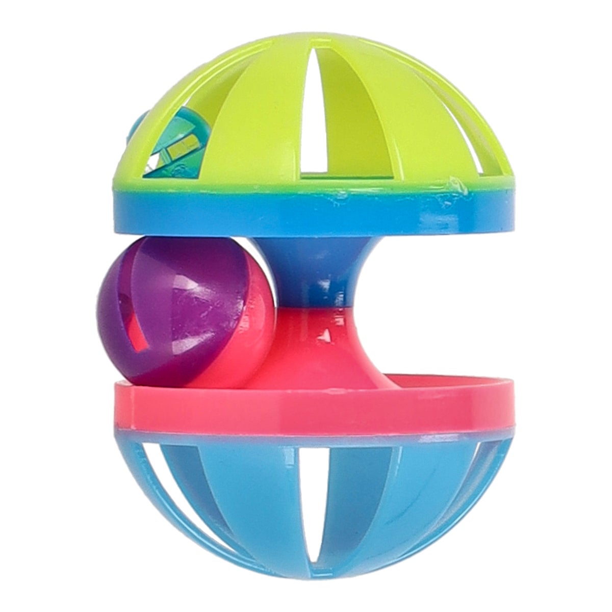 Bal + bel knaagdier 7.5cm Bal + bel knaagdier 7.5cm