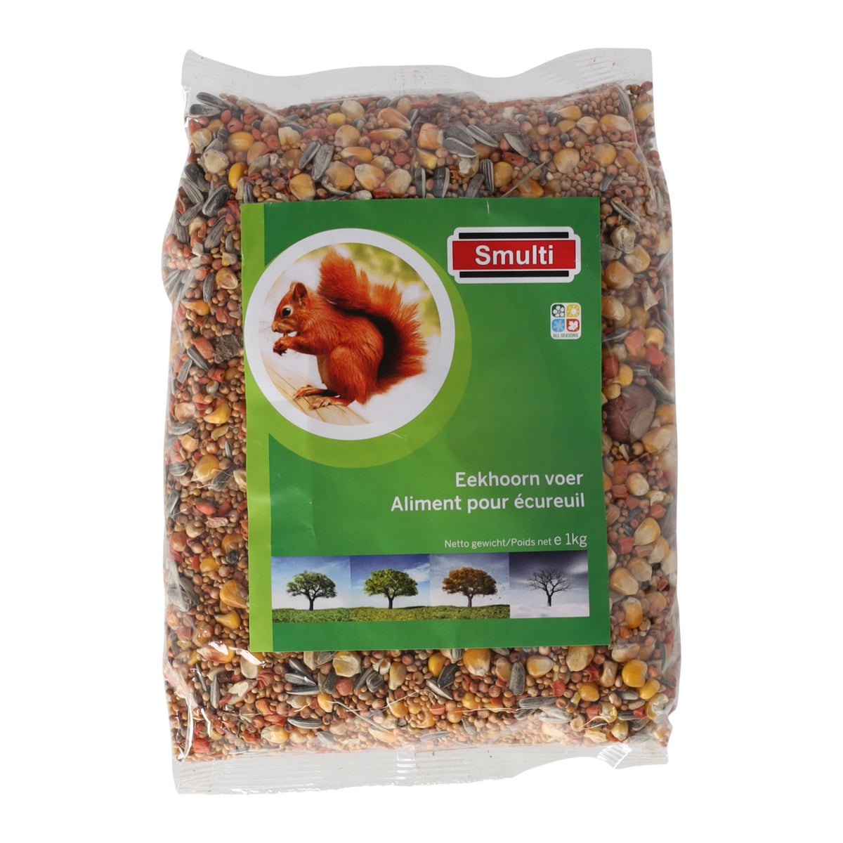 Eekhoornvoer 1kg Eekhoornvoer 1kg