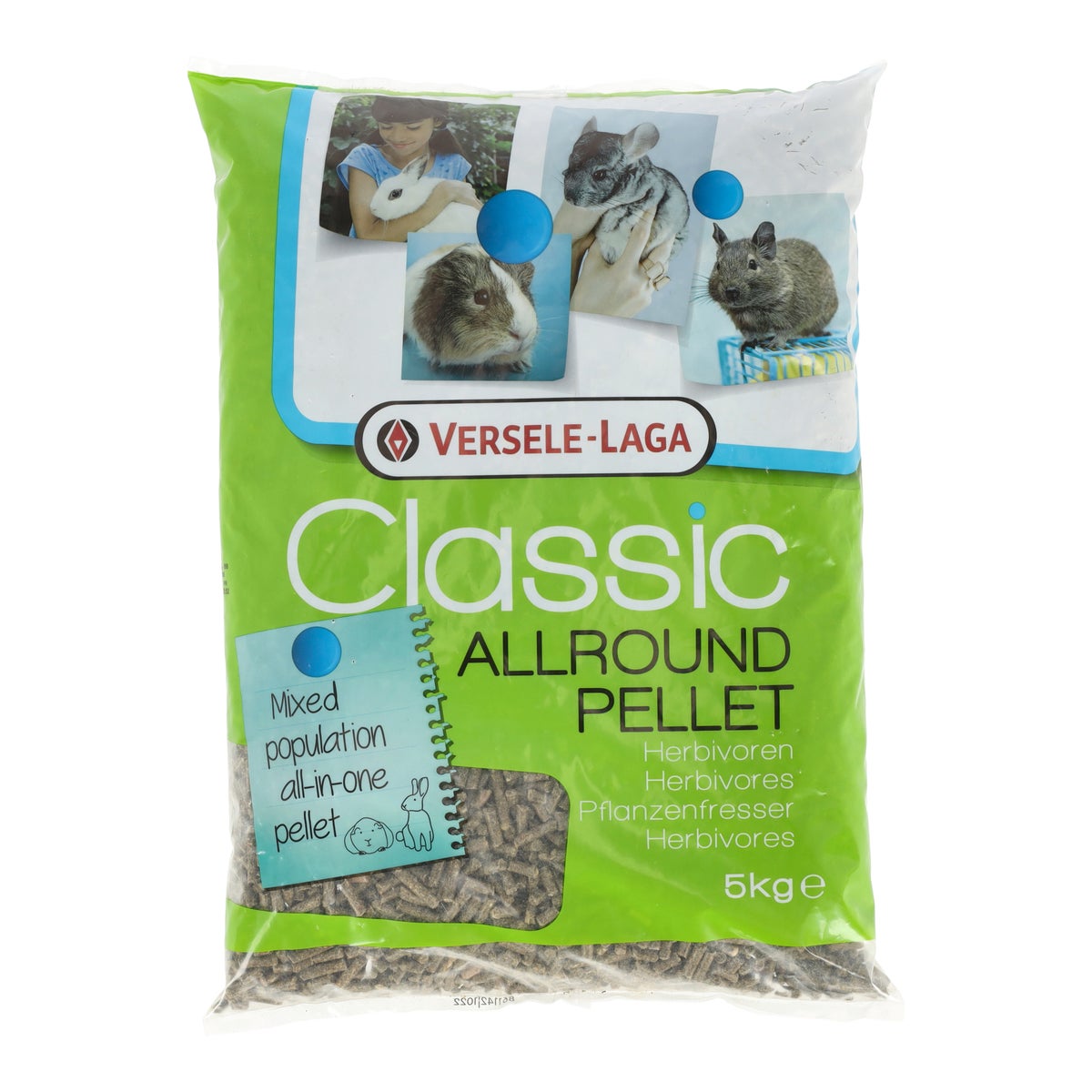 Voer voor knaagdieren en konijnen - pellets - 5 kg Voer voor knaagdieren en konijnen - pellets - 5 kg