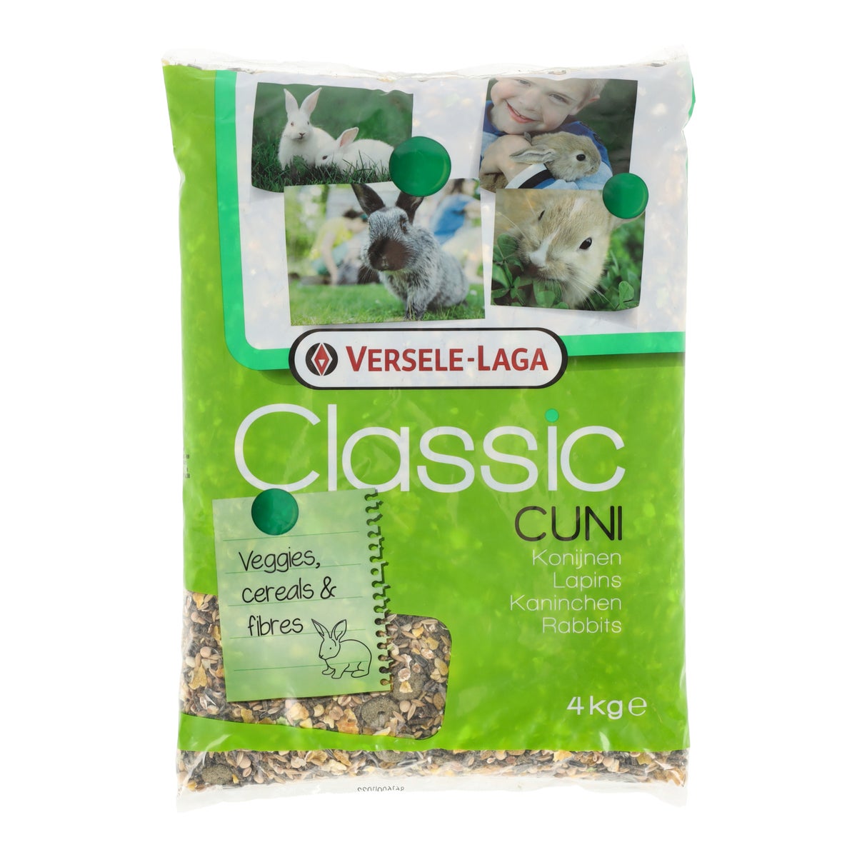 Voer knaagdier konijn 4 kg classic Voer knaagdier konijn 4 kg classic