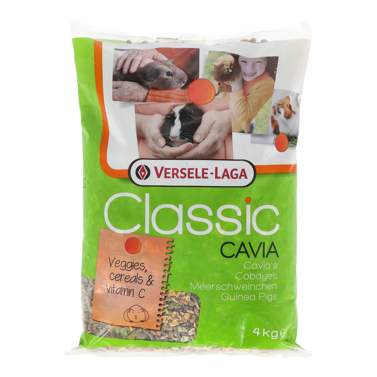 Voer voor knaagdieren en cavia's 4 kg Classic Voer voor knaagdieren en cavia's 4 kg Classic