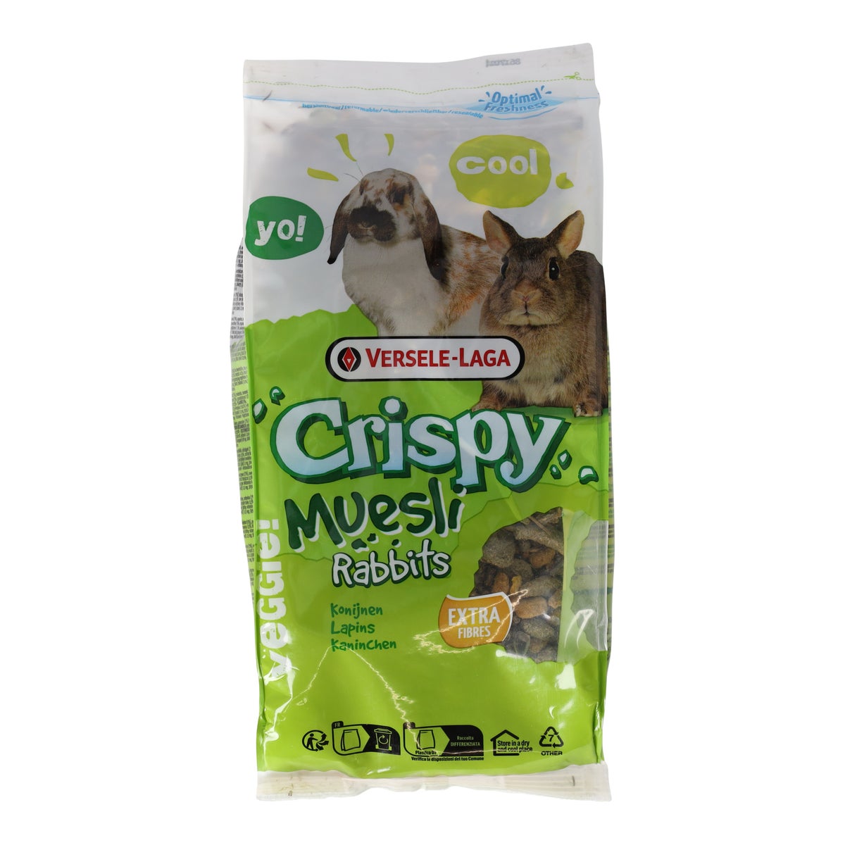 Voer voor knaagdieren en konijnen - muesli 2,75 kg Voer voor knaagdieren en konijnen - muesli 2,75 kg