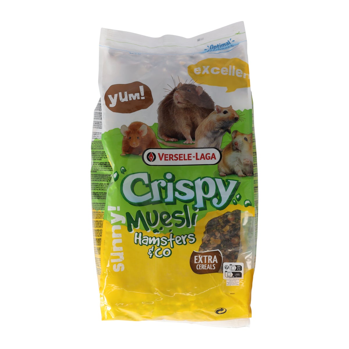 Voer knaagdier hamster 2.75kg Voer knaagdier hamster 2.75kg