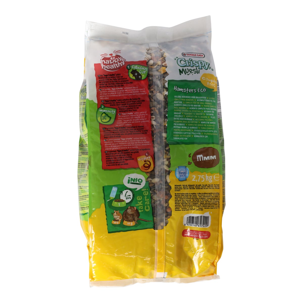 Voer knaagdier hamster 2.75kg Voer knaagdier hamster 2.75kg