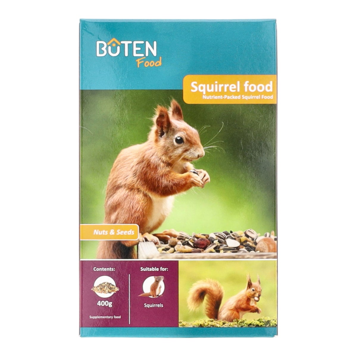 Eekhoornvoer 400 gram Eekhoornvoer 400 gram