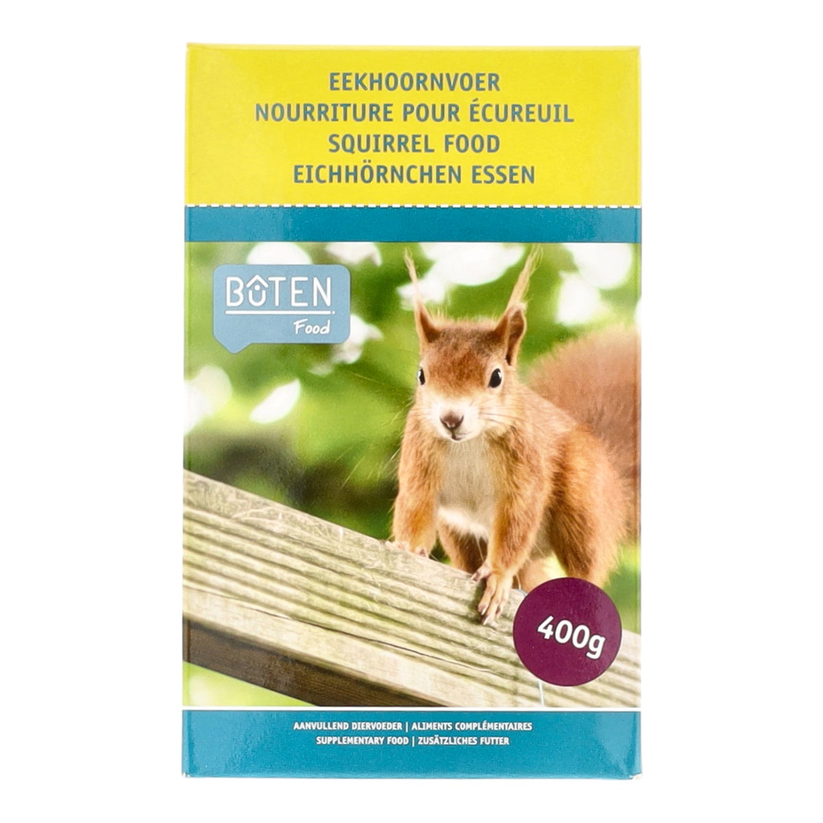 Eekhoornvoer 400 gram Eekhoornvoer 400 gram
