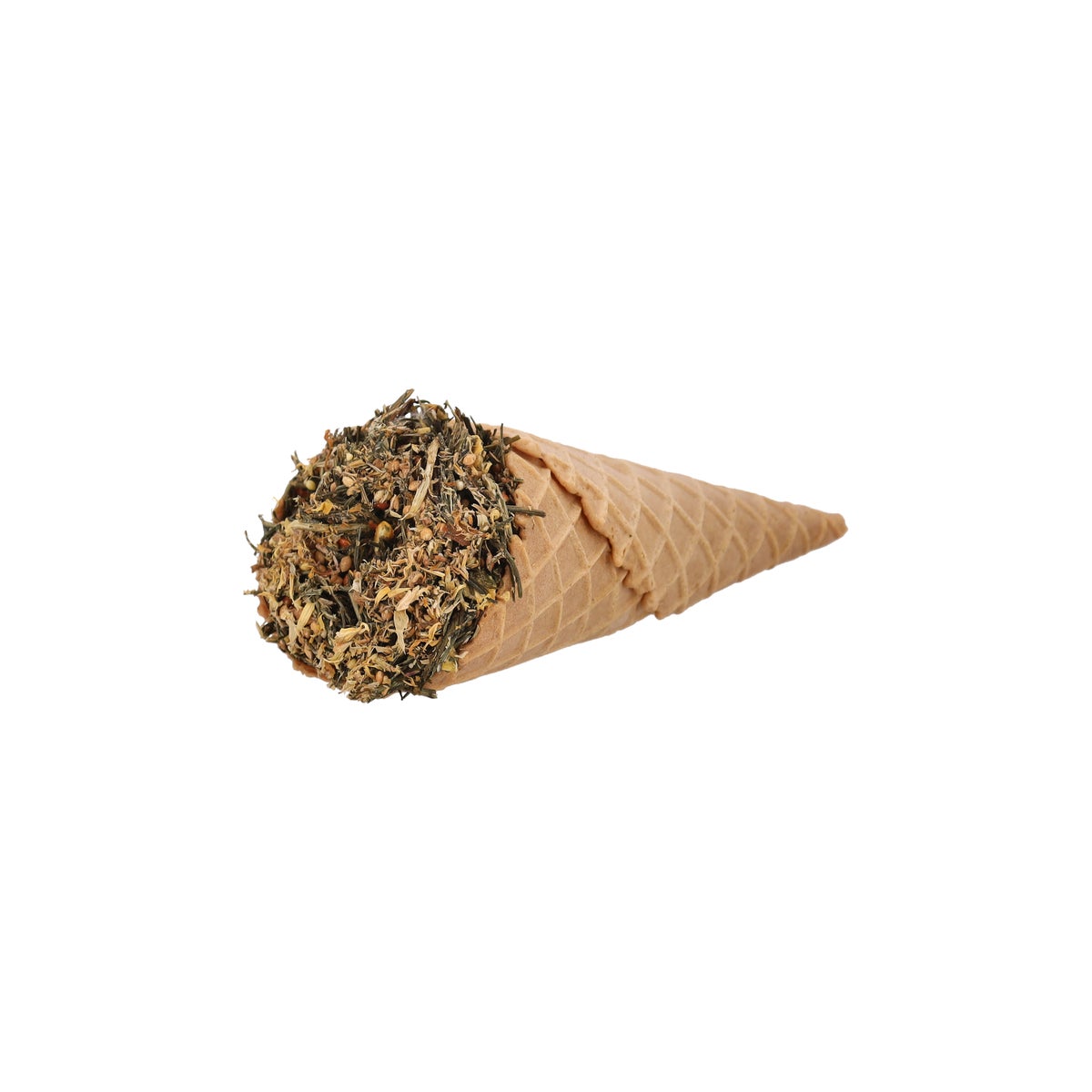 Snack knaagdier kruidenhoorn 60gr Smulti Snack knaagdier kruidenhoorn 60gr Smulti