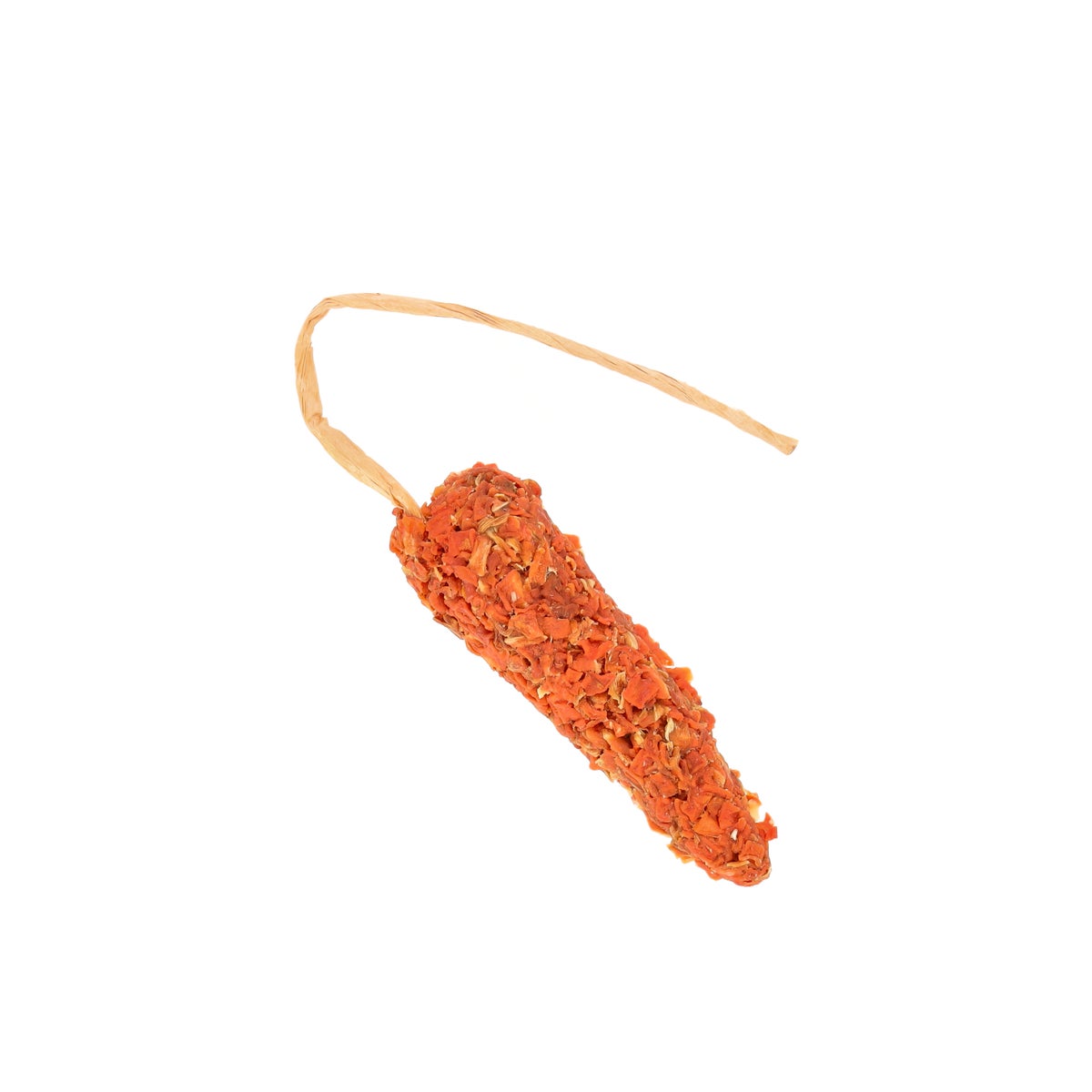 Snack knaagdier knaagwortel 60gr + haak Smulti Snack knaagdier knaagwortel 60gr + haak Smulti