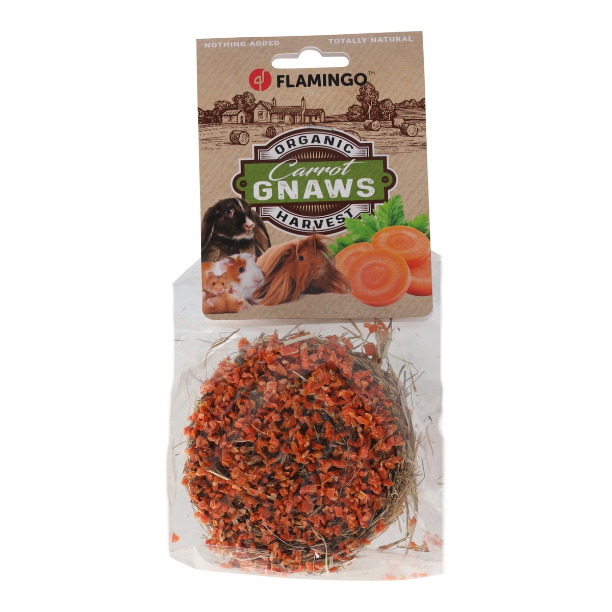 Snack hooirol wortel 75 g Smulti Snack hooirol wortel 75 g Smulti
