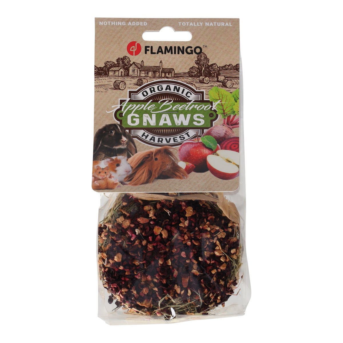 Snack hooirol appel/rode biet 75 g Smulti Snack hooirol appel/rode biet 75 g Smulti