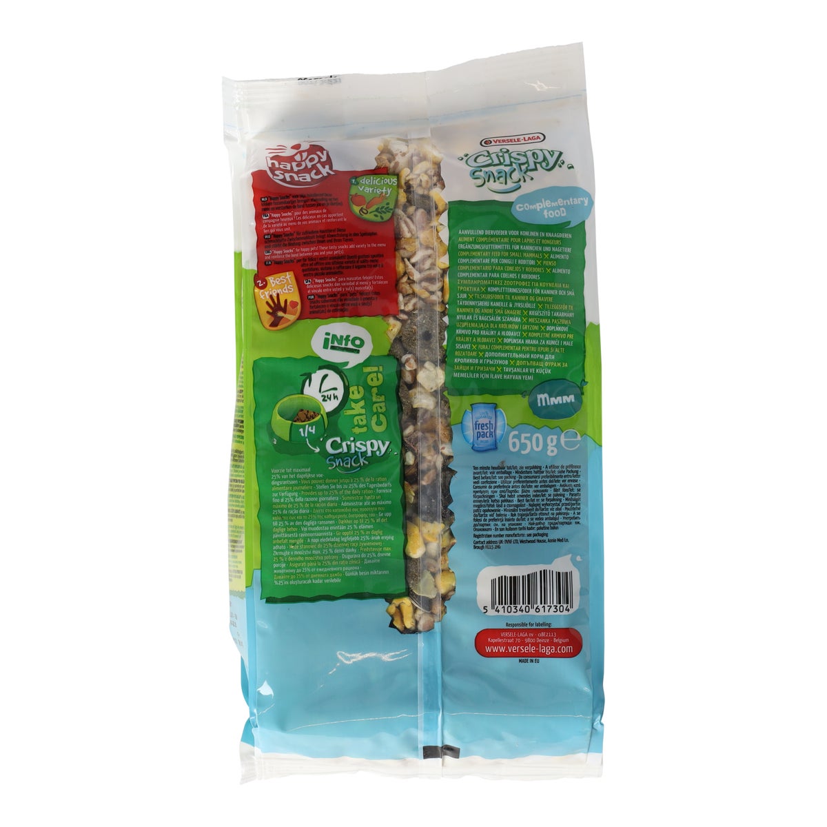 Snack crispy knaagdieren 0,65kg Snack crispy knaagdieren 0,65kg