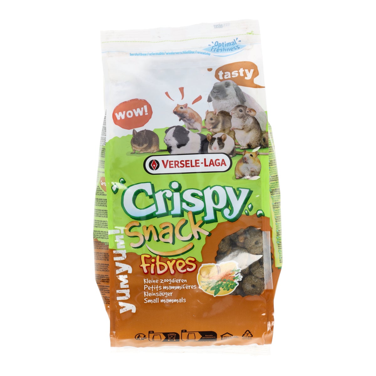 Snack crispy fibres 65gr Snack crispy fibres 65gr