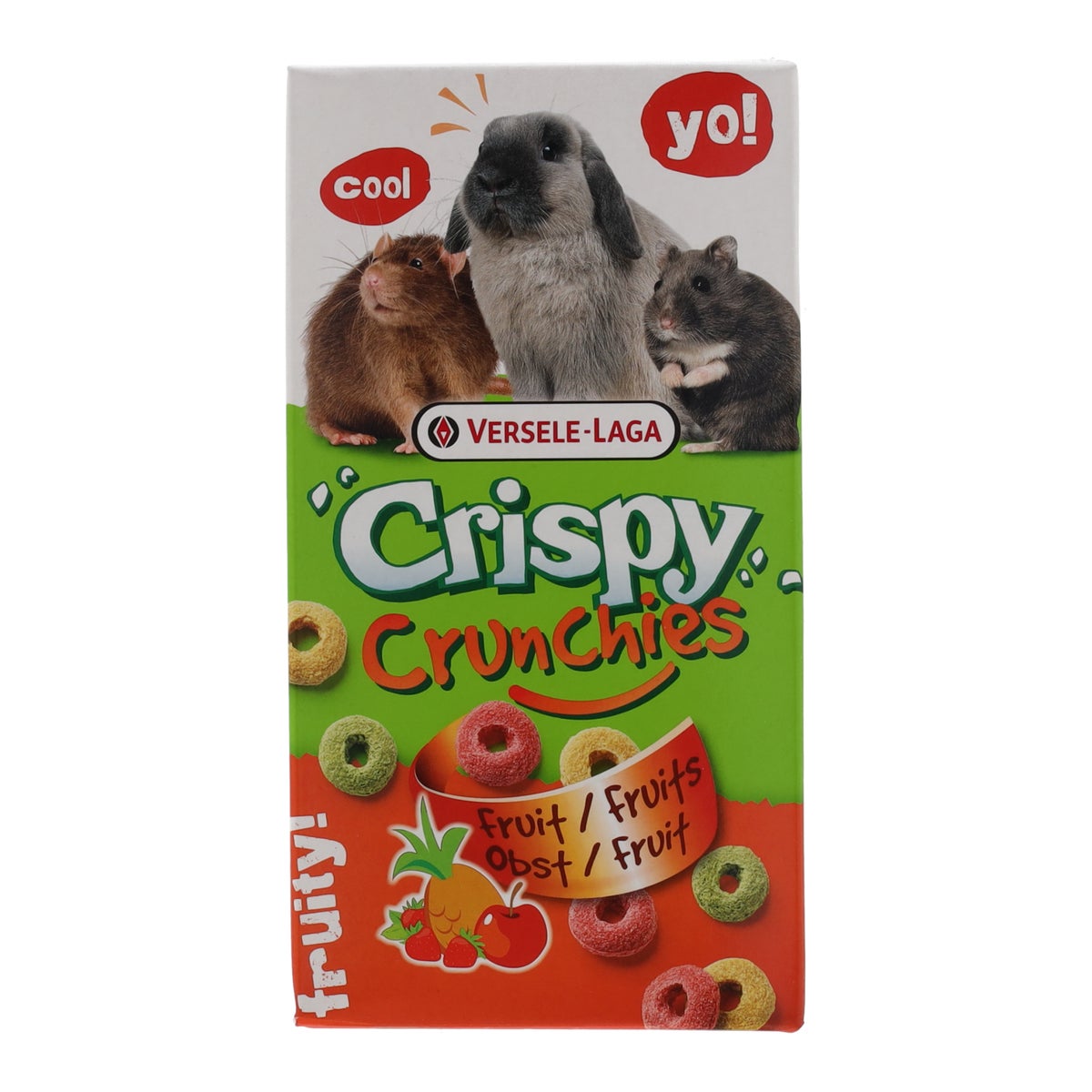 Snack crispy crunchies fruit 75 gr Snack crispy crunchies fruit 75 gr