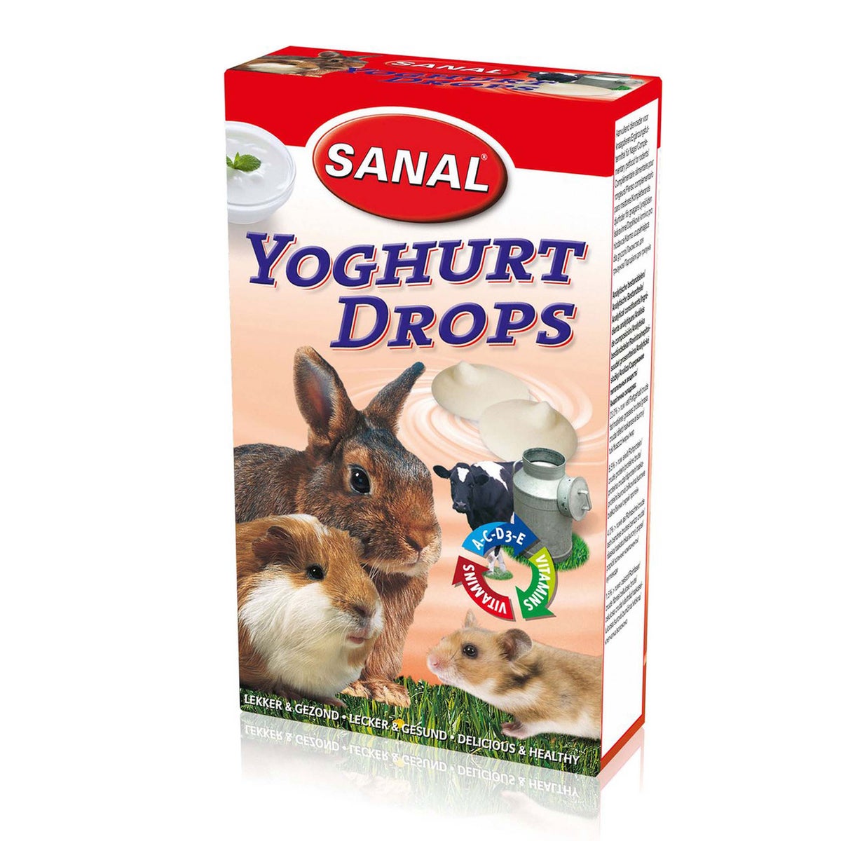 Snack knaagdier drop yoghurt 45 g Snack knaagdier drop yoghurt 45 g