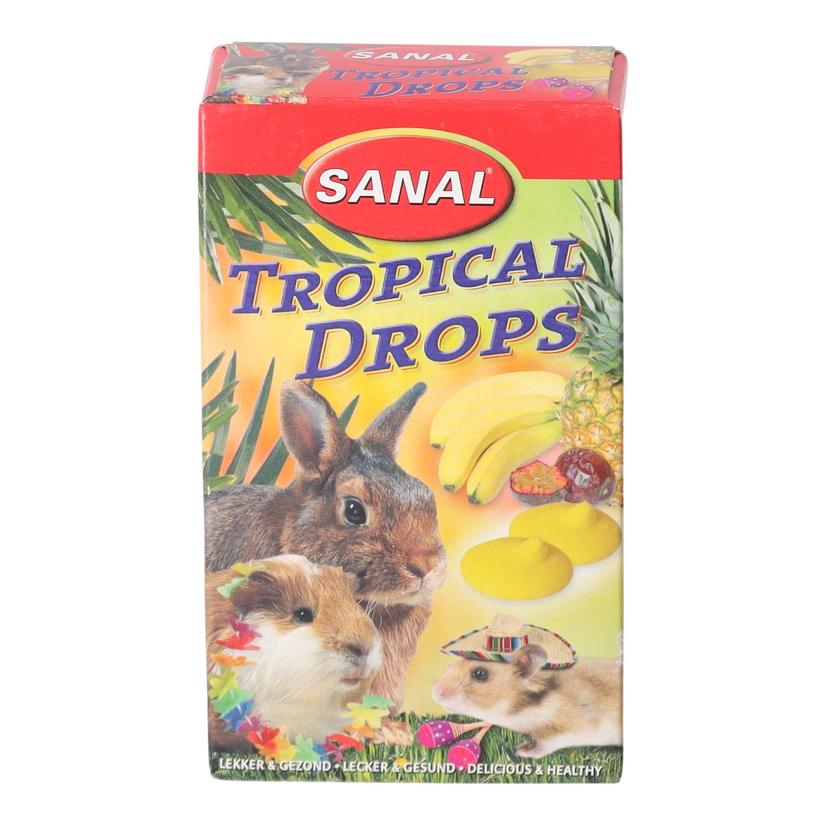Snack knaagdier drop tropical 45g Snack knaagdier drop tropical 45g