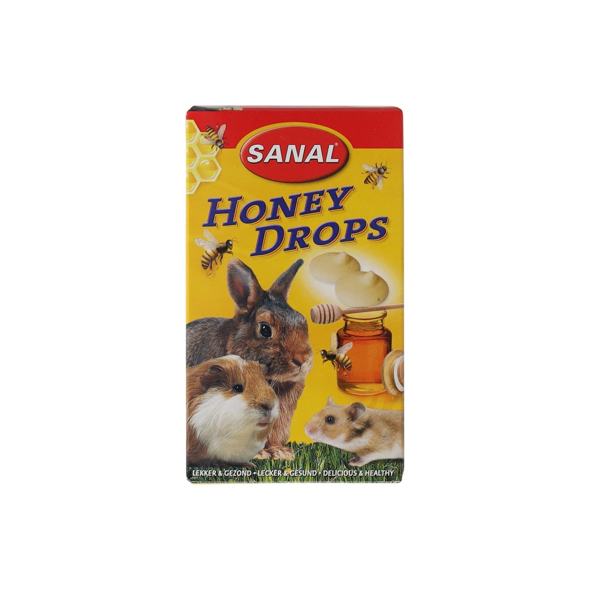 Snack knaagdier drop honey 45g Snack knaagdier drop honey 45g