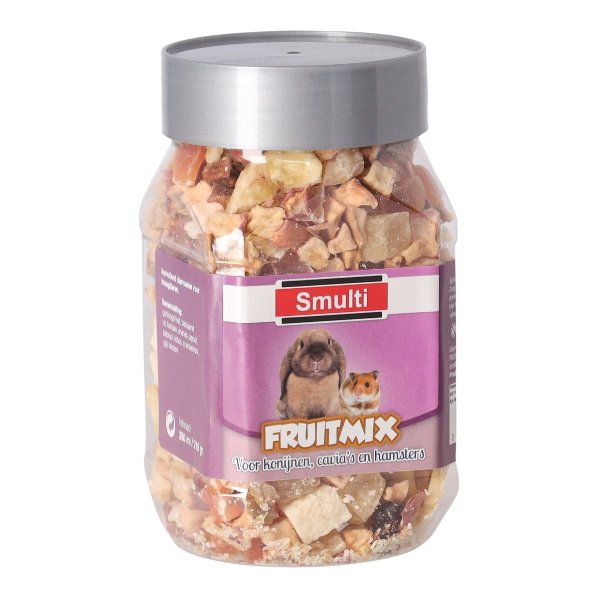 Snack knaag fruitmix 234G Smulti Snack knaag fruitmix 234G Smulti