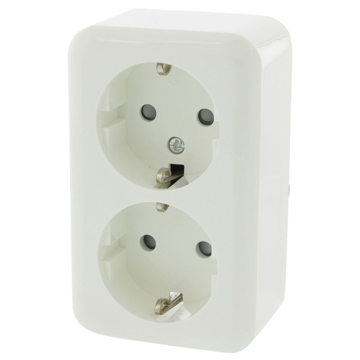 Contactdoos 2V Exo OPB RA PW Contactdoos 2V Exo OPB RA PW