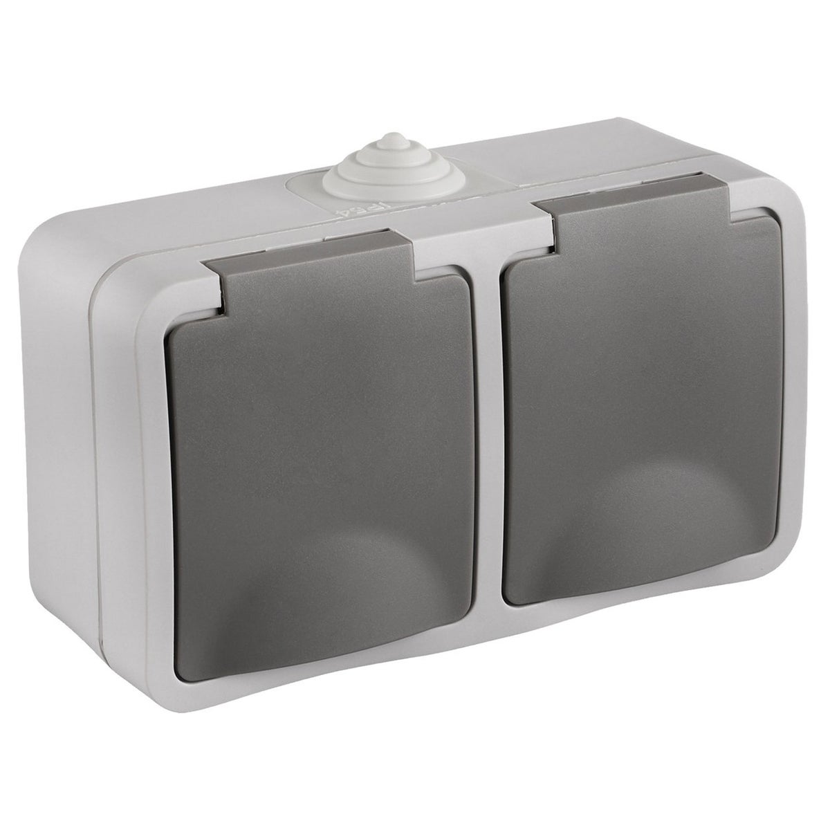 Contactdoos 2-voudig RA IP54 opbouw QL Contactdoos 2-voudig RA IP54 opbouw QL