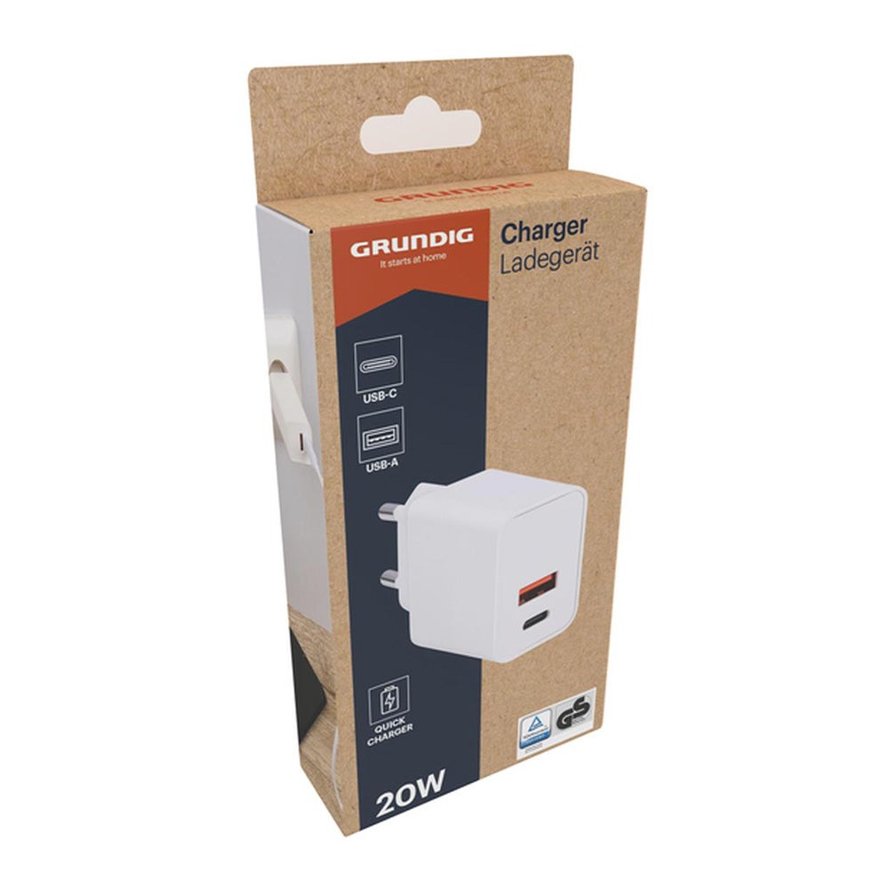 USB C-A Adapter 2 poorten Grundig USB C-A Adapter 2 poorten Grundig