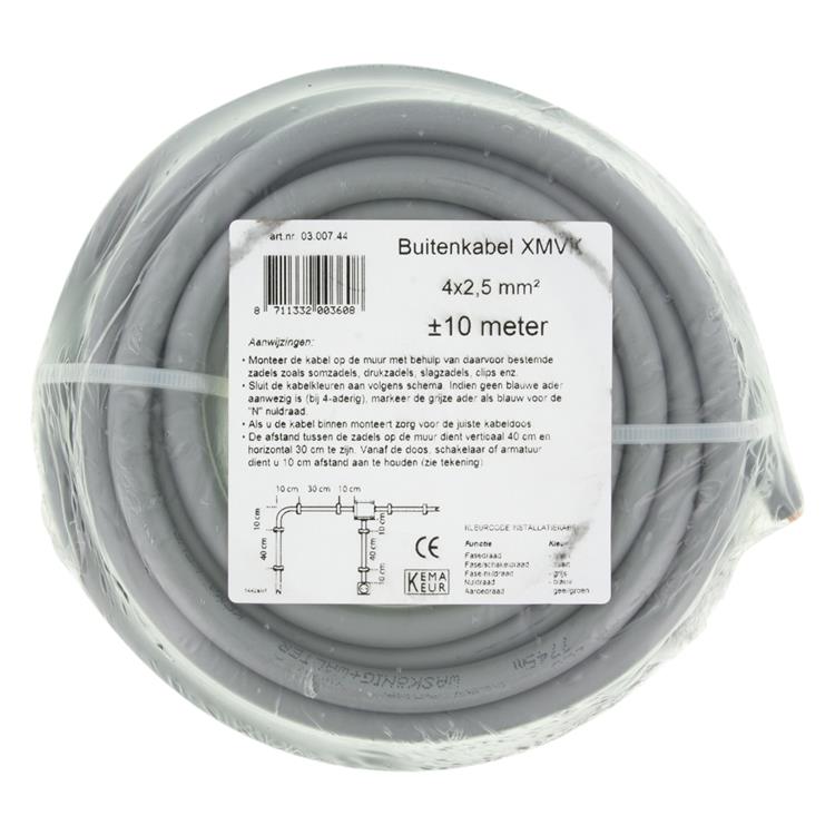 Kabel 4 x 2.5 10M XMVK Kabel 4 x 2.5 10M XMVK