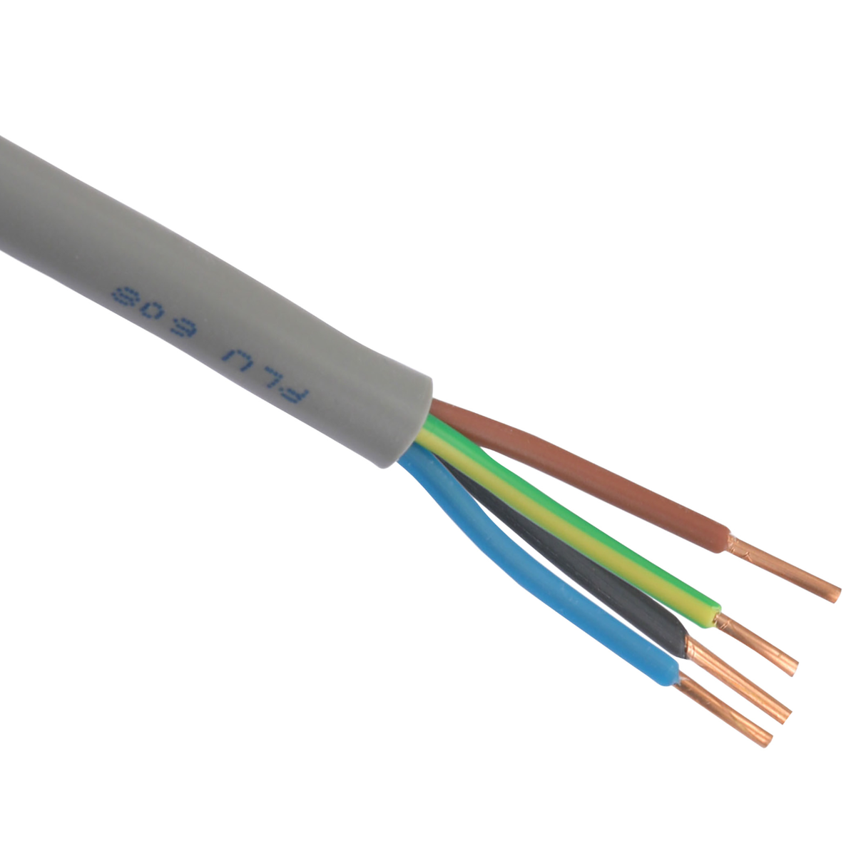 Buitenkabel 50 m 4 x 2.5 mm² XMVK Buitenkabel 50 m 4 x 2.5 mm² XMVK