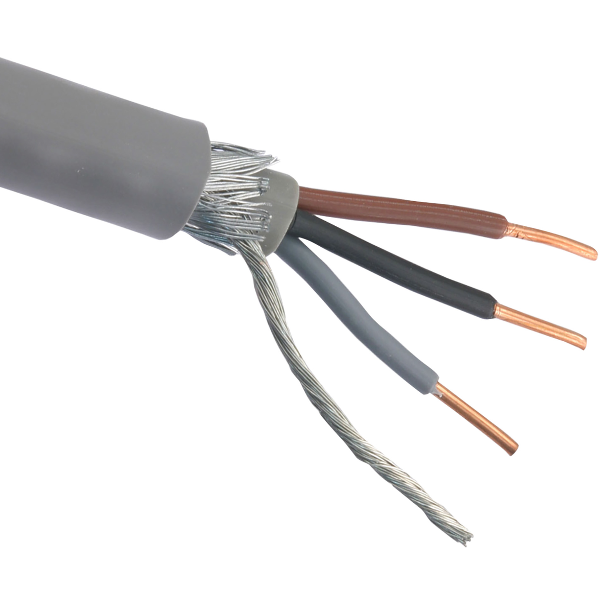 Grondkabel 10 m 3 x 2.5 mm² XMVK-as Grondkabel 10 m 3 x 2.5 mm² XMVK-as