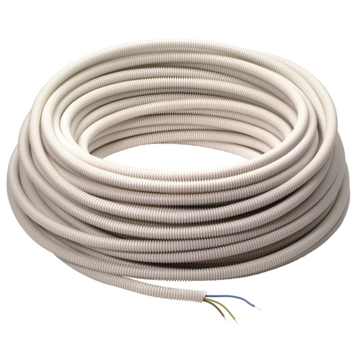 Voorbedrade buis 25 m 16 mm 3 x 1.5 mm² Voorbedrade buis 25 m 16 mm 3 x 1.5 mm²