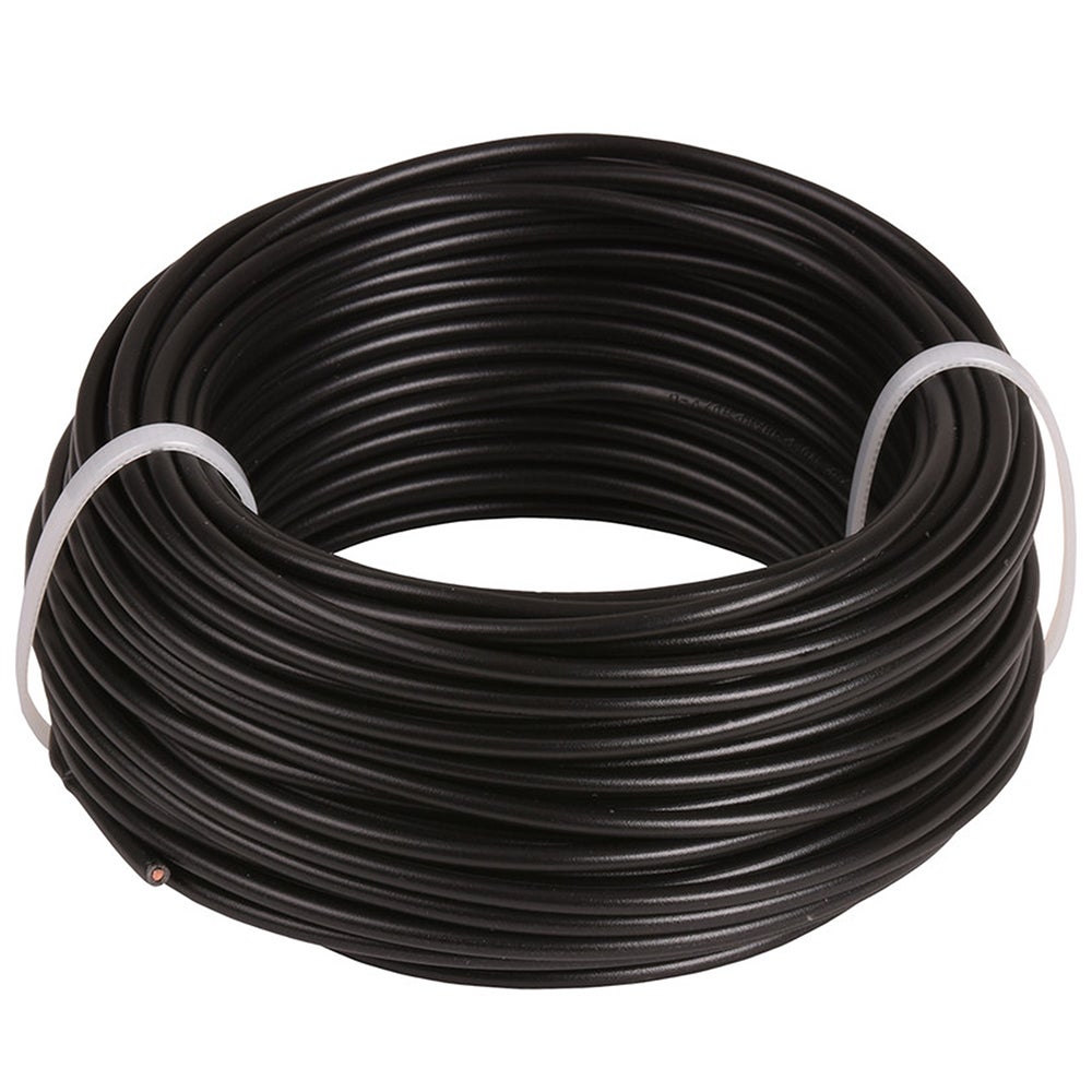 Installatiedraad VD 1.5 mm² zwart 20 m Installatiedraad VD 1.5 mm² zwart 20 m