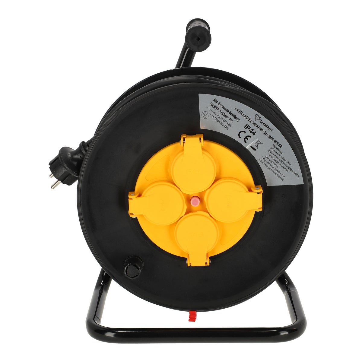 Kabelhaspel 3 x 1,5 mm 40 m IP44 BE Kabelhaspel 3 x 1,5 mm 40 m IP44 BE