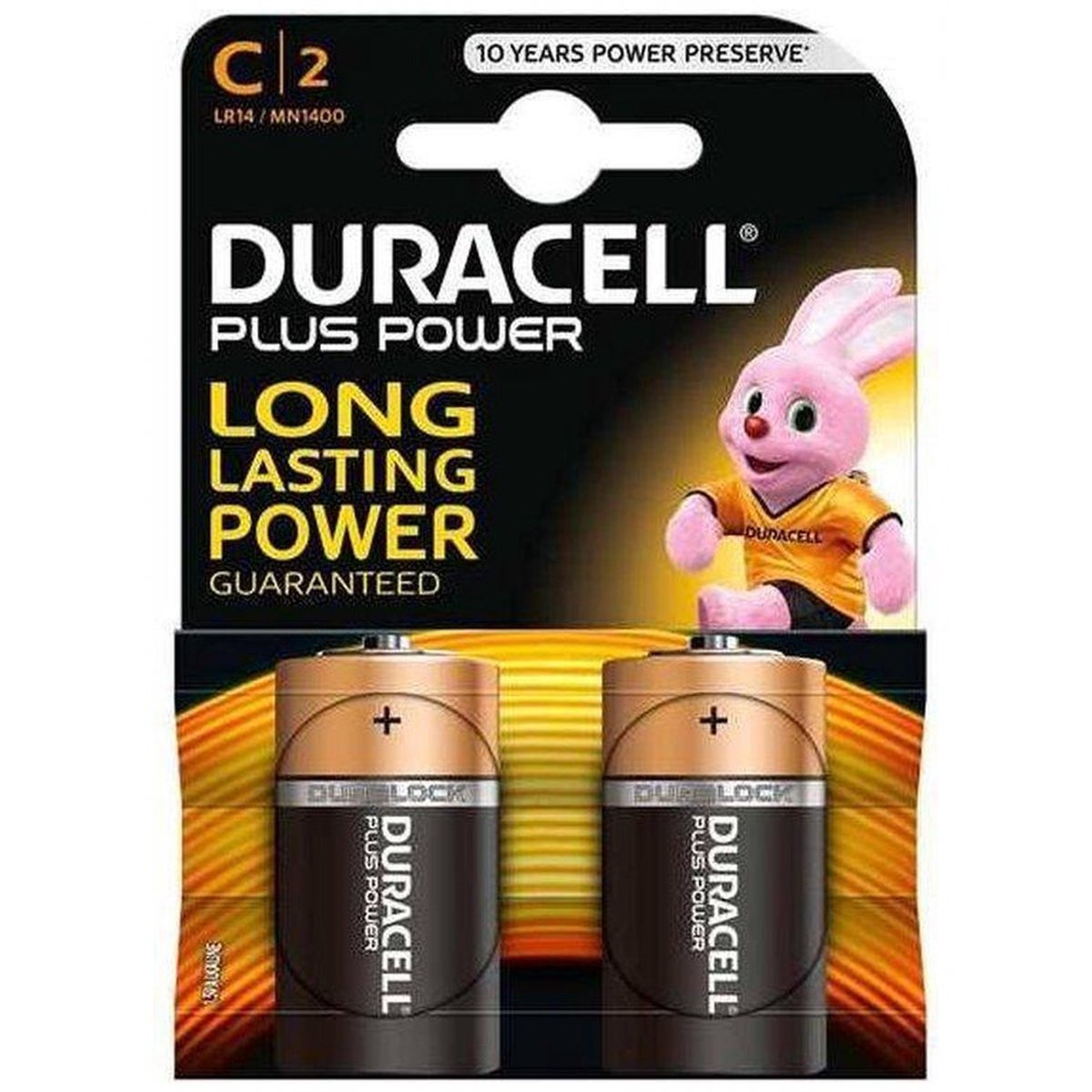 Batterij C R14 2st Duracell Batterij C R14 2st Duracell