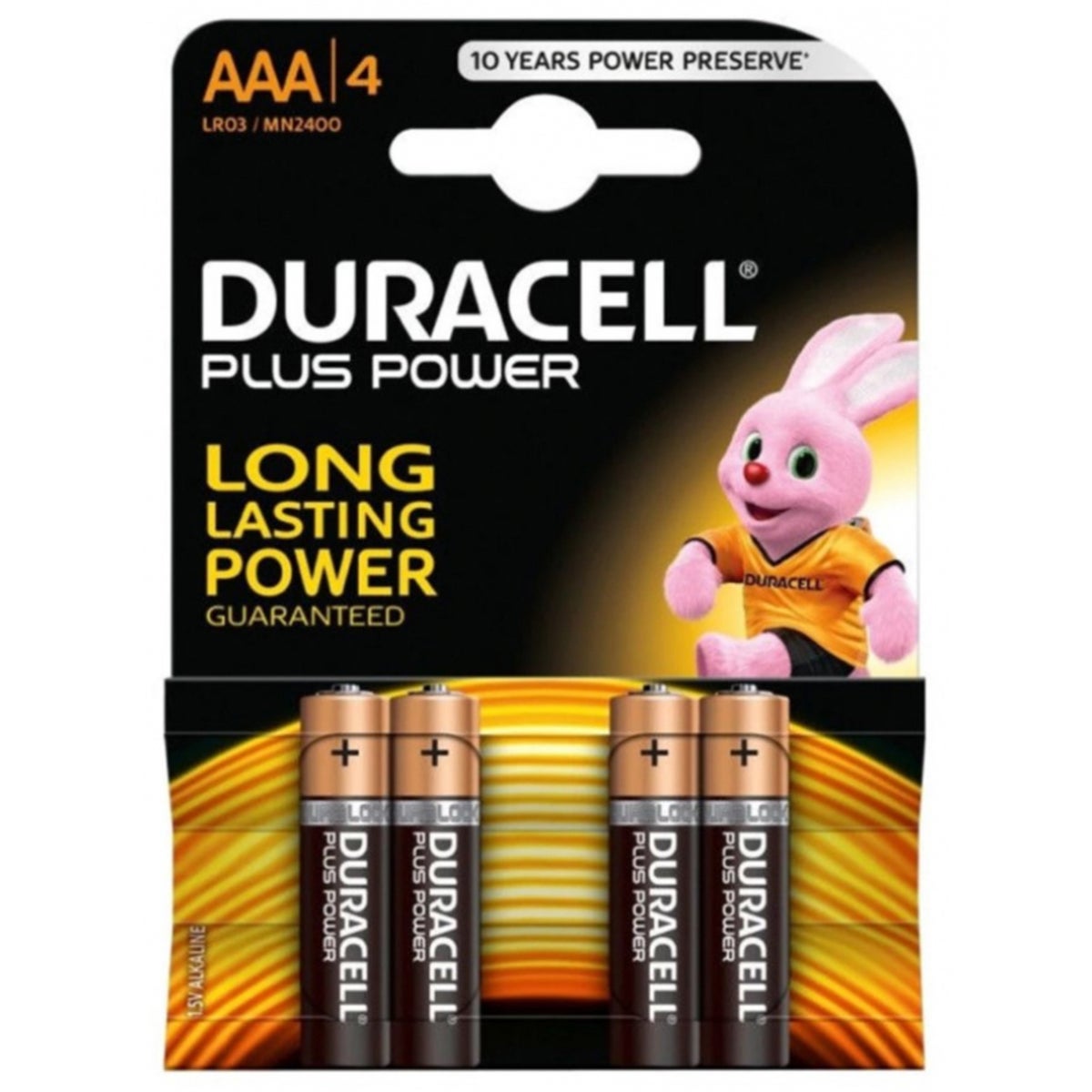 Batterij AAA LR03 4 stuks Duracel Batterij AAA LR03 4 stuks Duracel