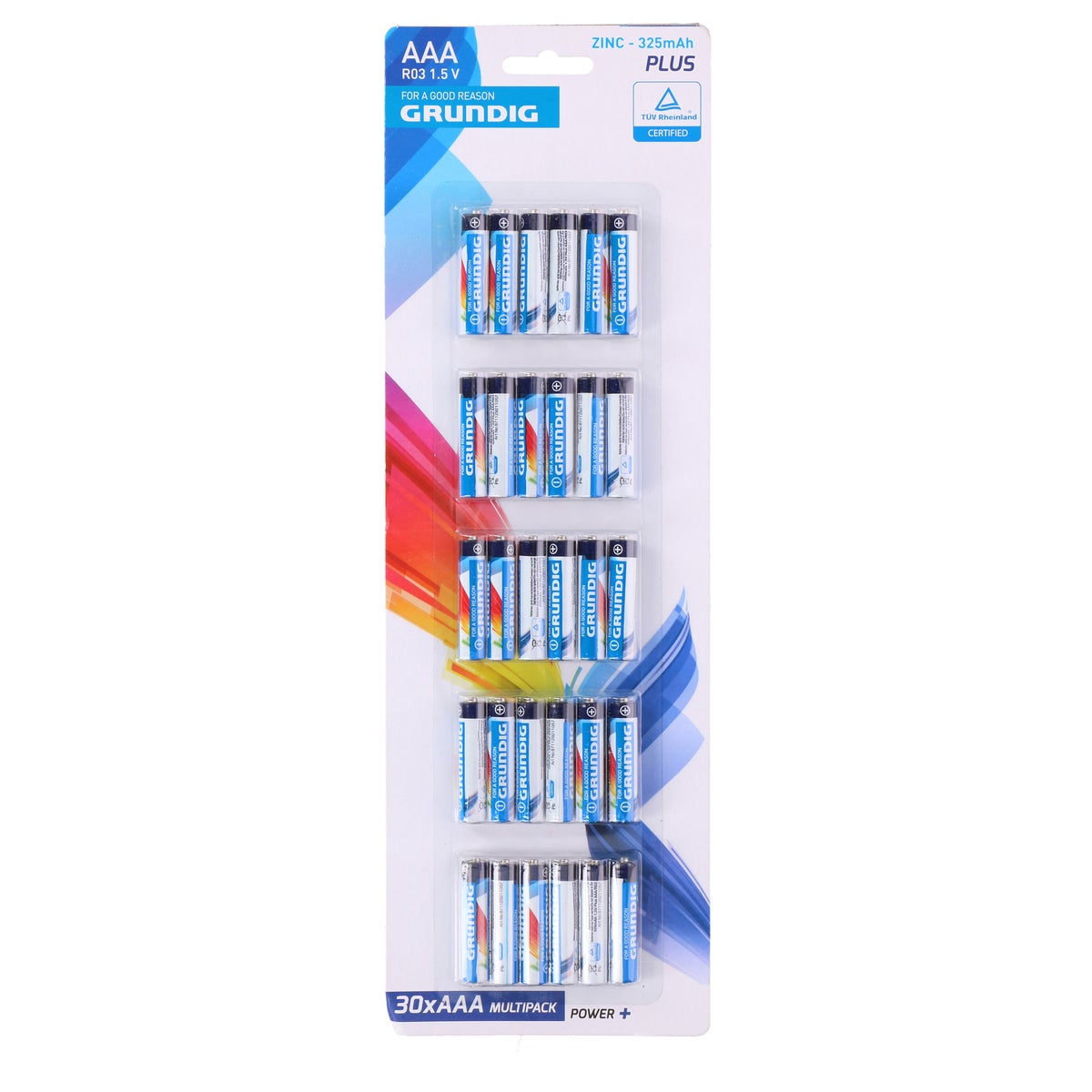 Batterij AAA 30 stuks Grundig Batterij AAA 30 stuks Grundig