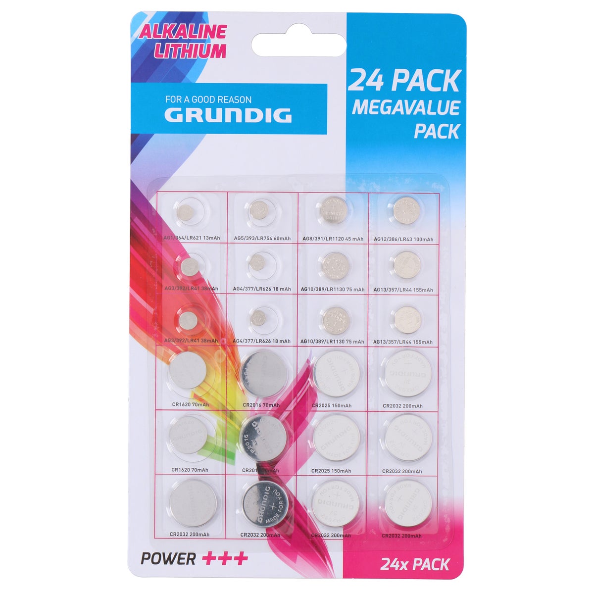Batterij knoopcel 24 stuks Batterij knoopcel 24 stuks