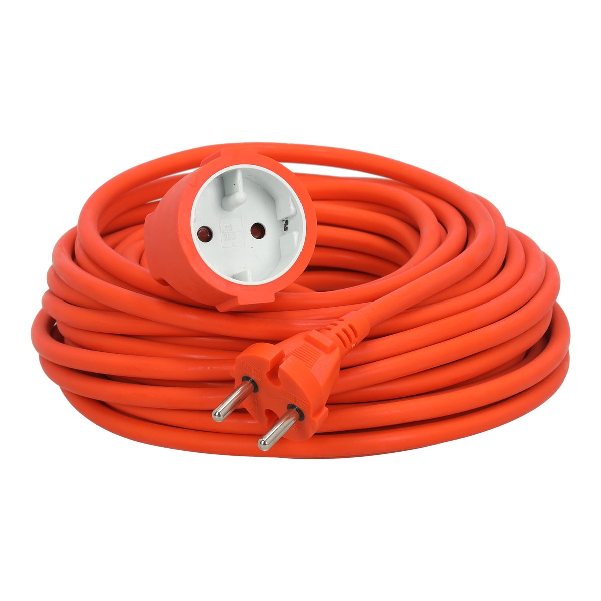 Verlengkabel 2 x 1,5 mm 15 m NL oranje Verlengkabel 2 x 1,5 mm 15 m NL oranje