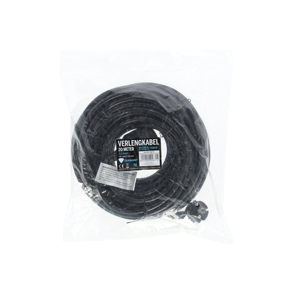Verlengkabel 3 x 1,5 mm 20 m NL Verlengkabel 3 x 1,5 mm 20 m NL