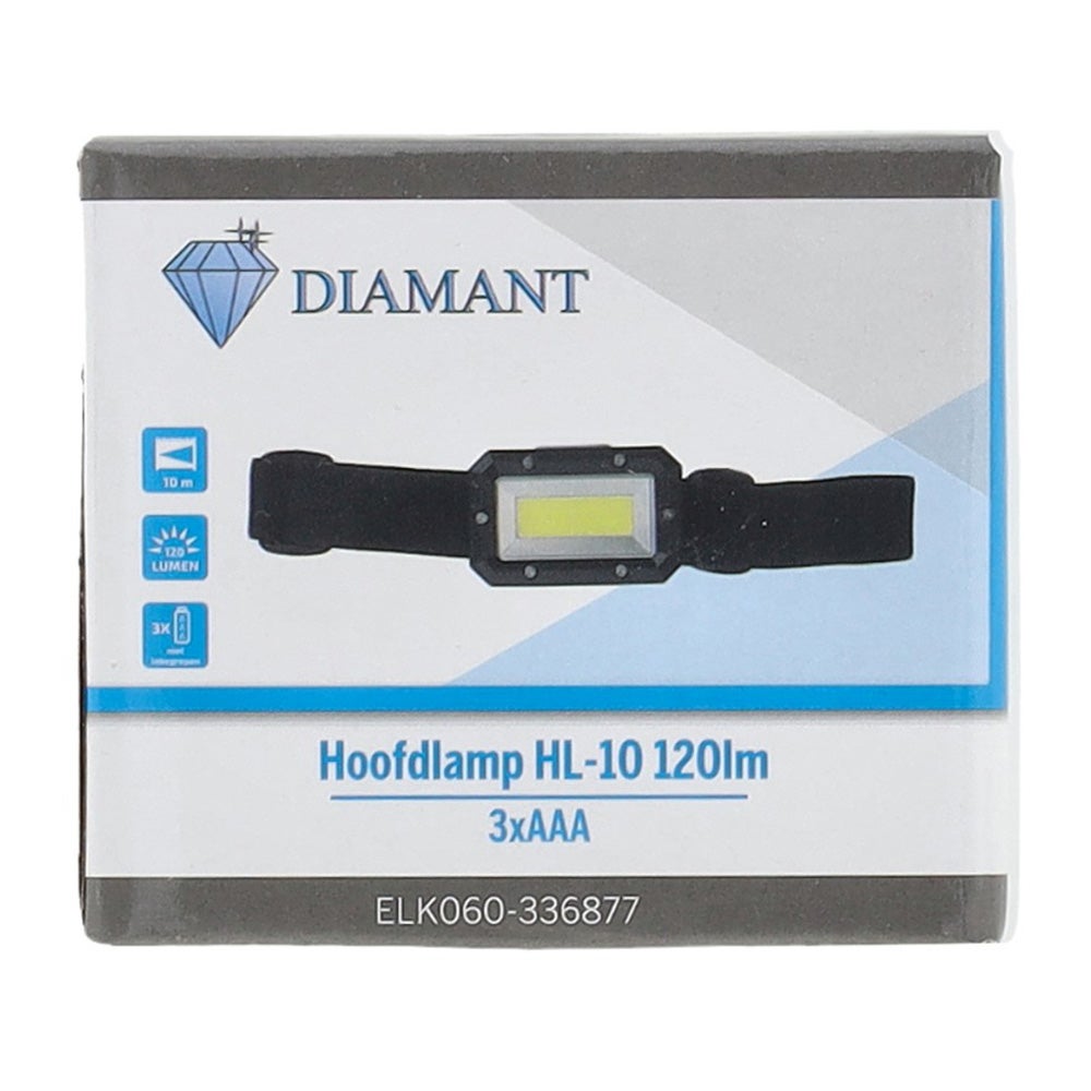 Hoofdlamp 120lm Diamant Hoofdlamp 120lm Diamant