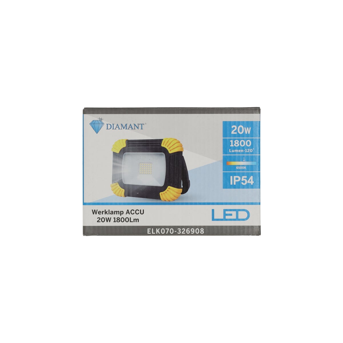 Werklamp Accu 20W 1800Lm Werklamp Accu 20W 1800Lm