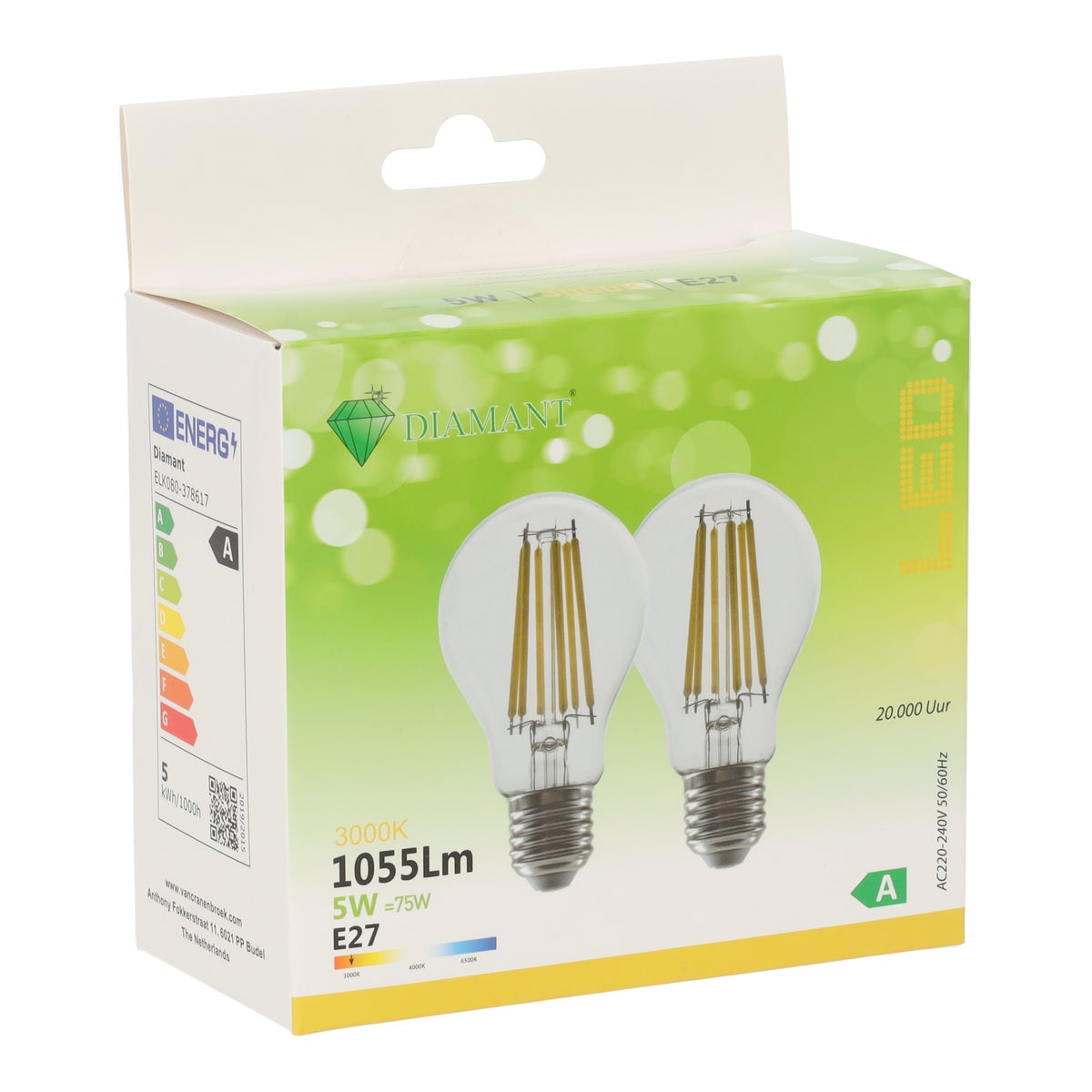 Lamp LED peer CLR 5W-E27 Duo WW V2 Lamp LED peer CLR 5W-E27 Duo WW V2