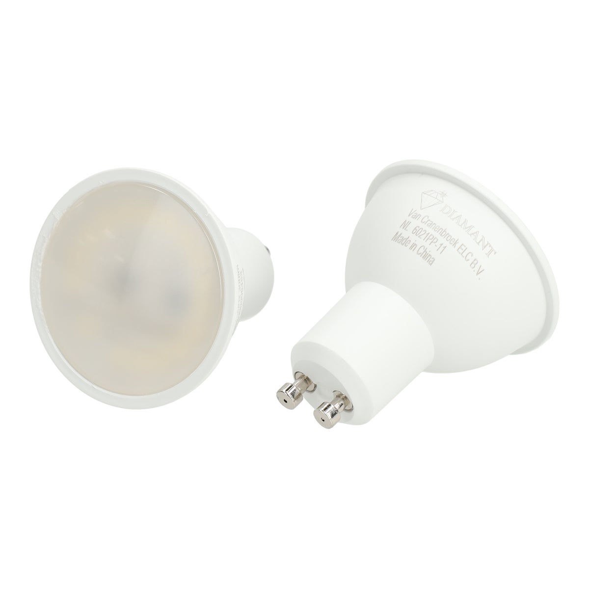 Lamp Led 2.7W-GU10 duo wit Lamp Led 2.7W-GU10 duo wit