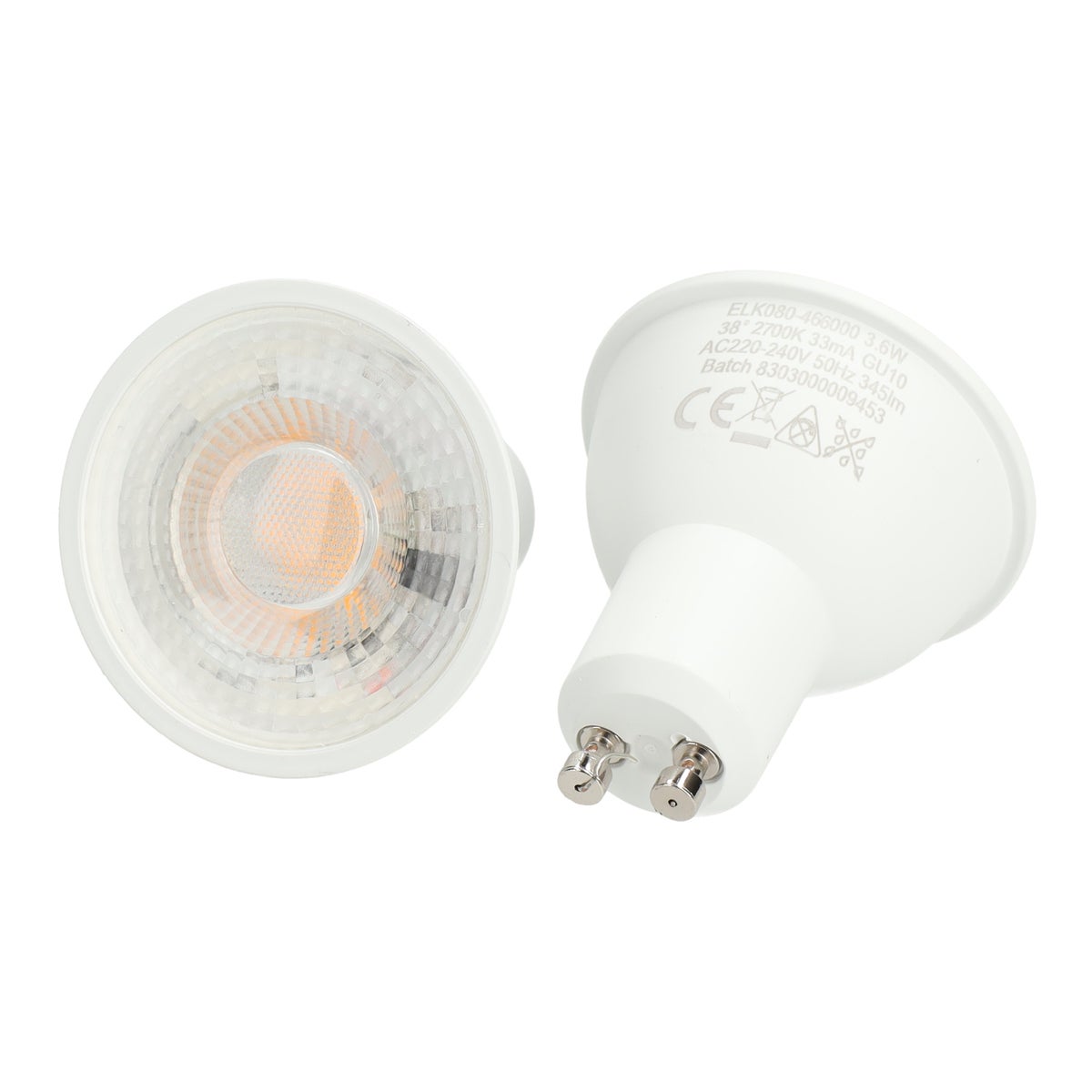 Lamp Led spot 3.6W GU10 duo warmwit Lamp Led spot 3.6W GU10 duo warmwit