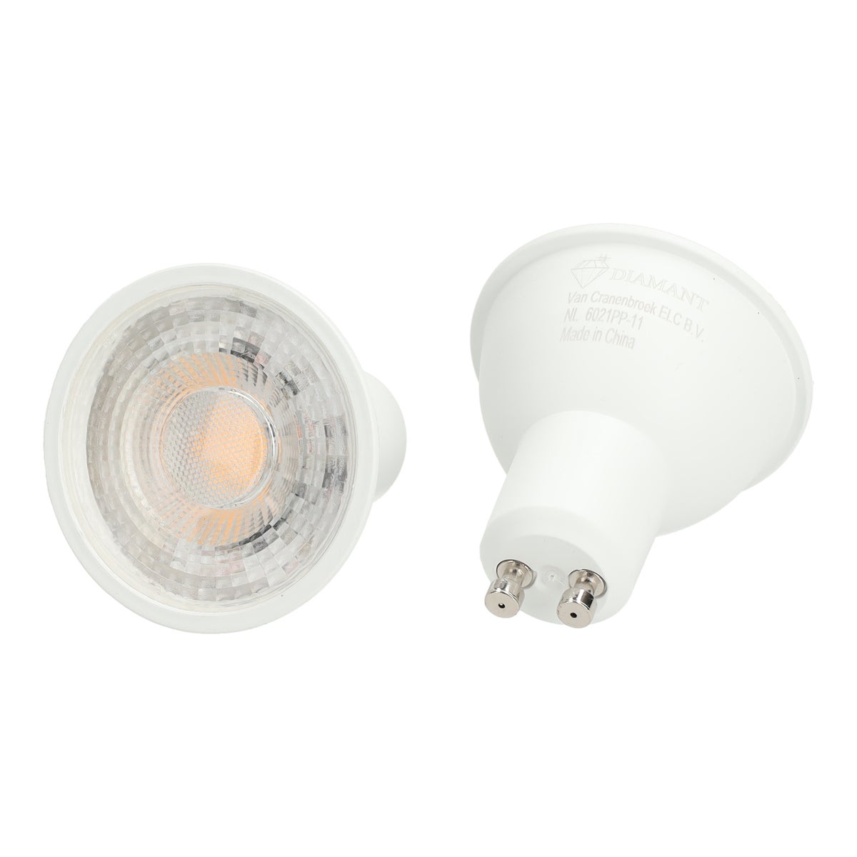 Lamp Led spot dimbaar 4.9W GU10 duo warmwit Lamp Led spot dimbaar 4.9W GU10 duo warmwit