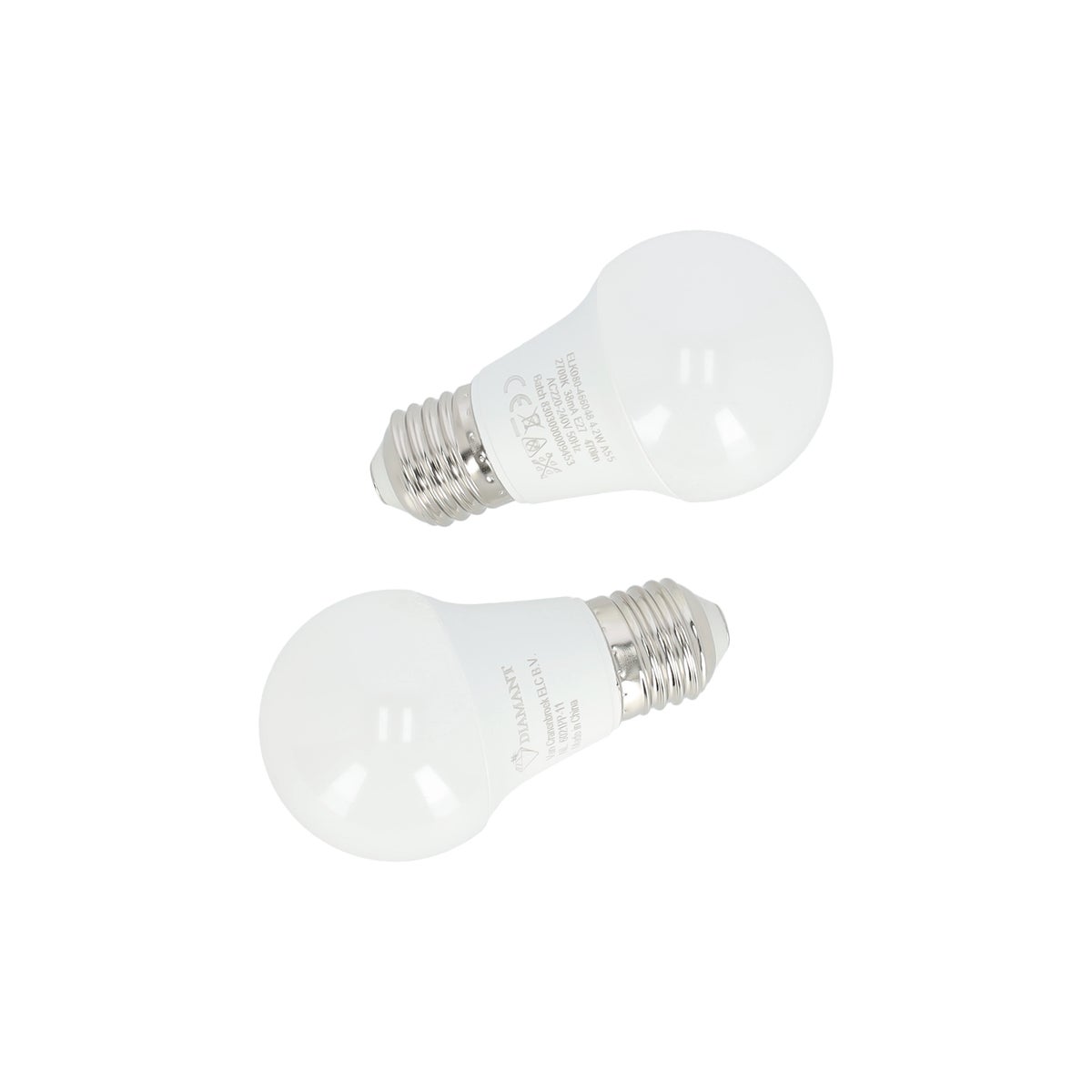 Lamp Led peer 4.2W-E27 duo WW E Lamp Led peer 4.2W-E27 duo WW E