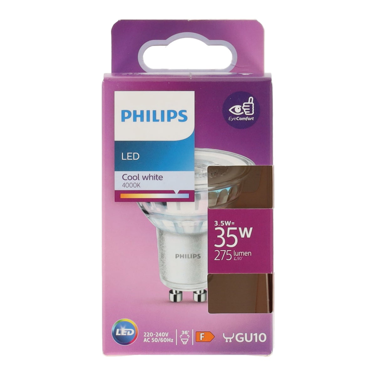 Lamp LED 35W GU10 cool wit Philips Lamp LED 35W GU10 cool wit Philips