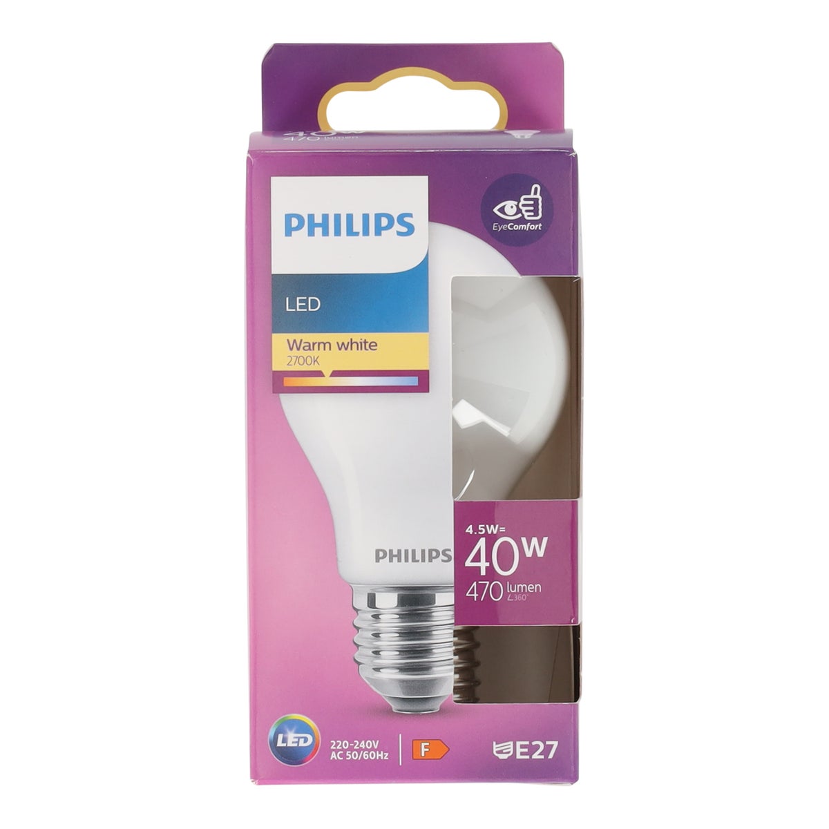 Lamp LED peer mat 40W E27 Philips Lamp LED peer mat 40W E27 Philips