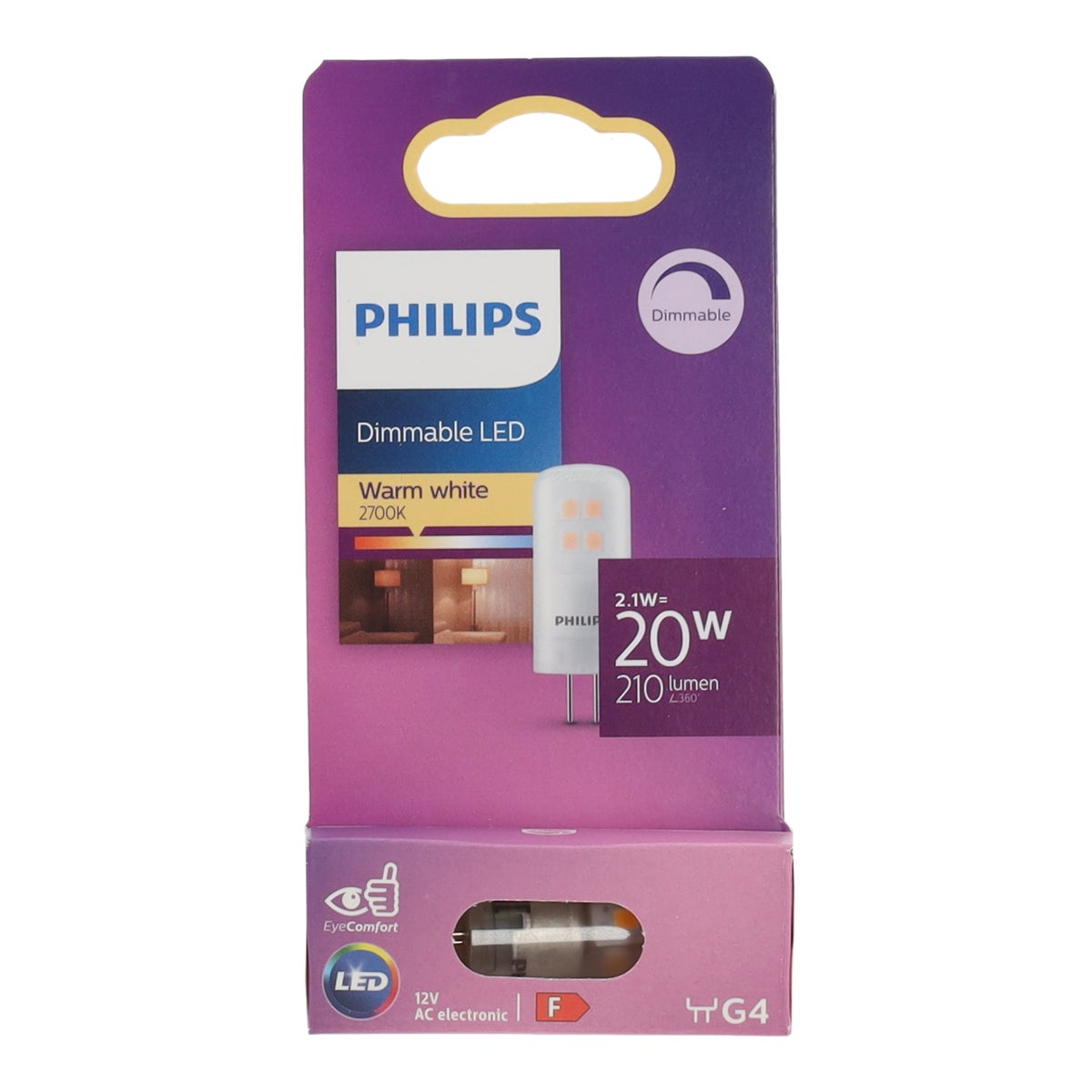 Lamp LED cap 20W G4 12V dim Philips Lamp LED cap 20W G4 12V dim Philips