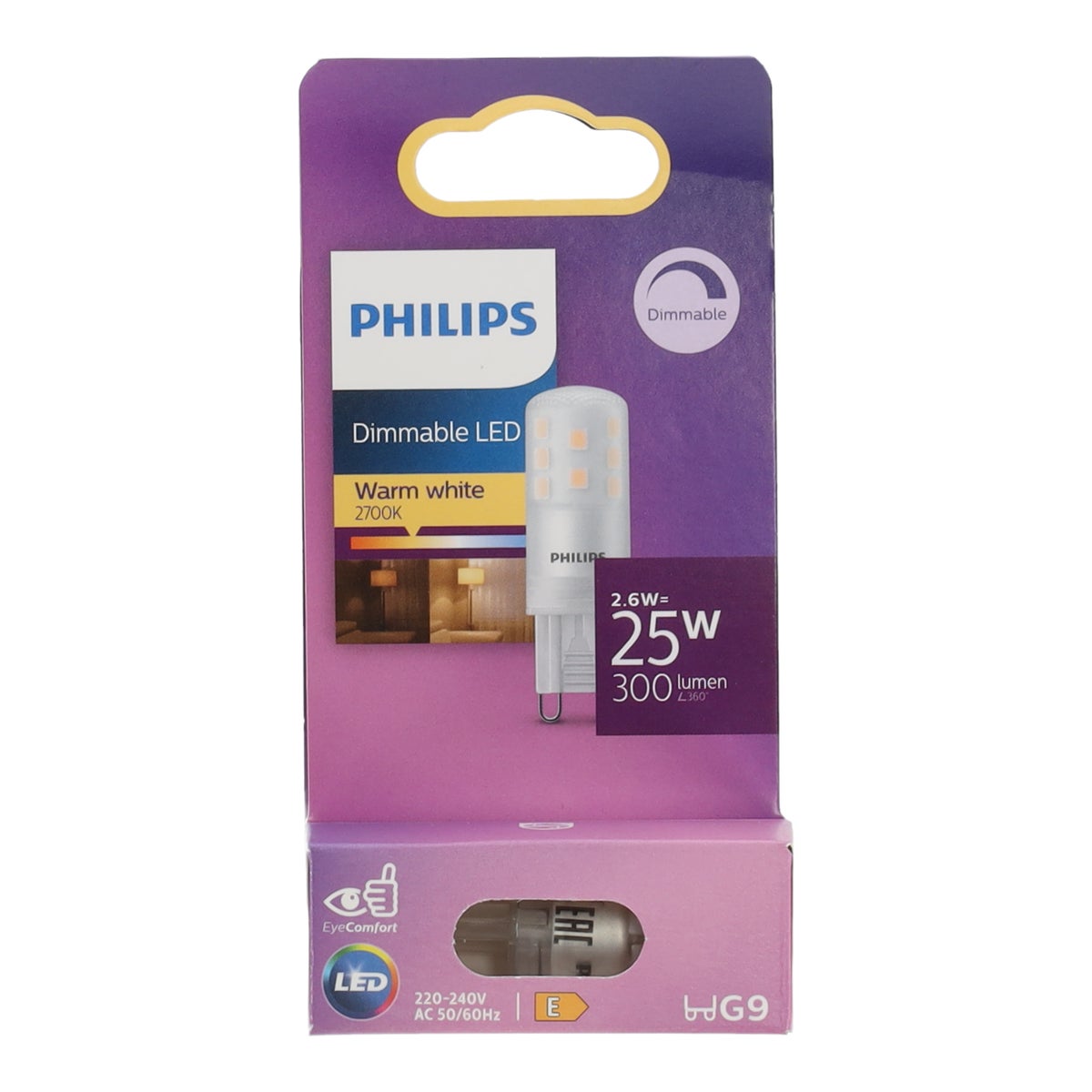 Lamp LED cap 25W G9 dim Philips Lamp LED cap 25W G9 dim Philips