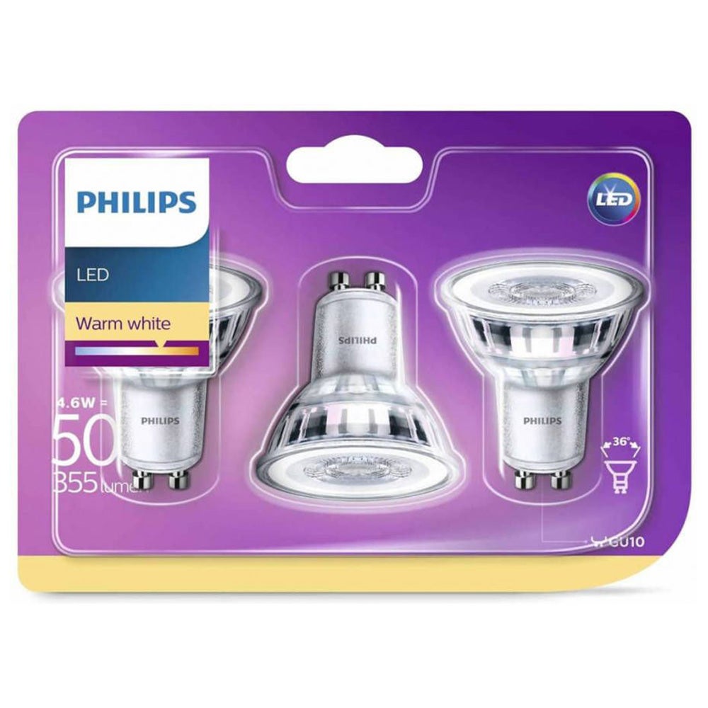 Lamp LED spot 50W GU10 3 stuks Lamp LED spot 50W GU10 3 stuks