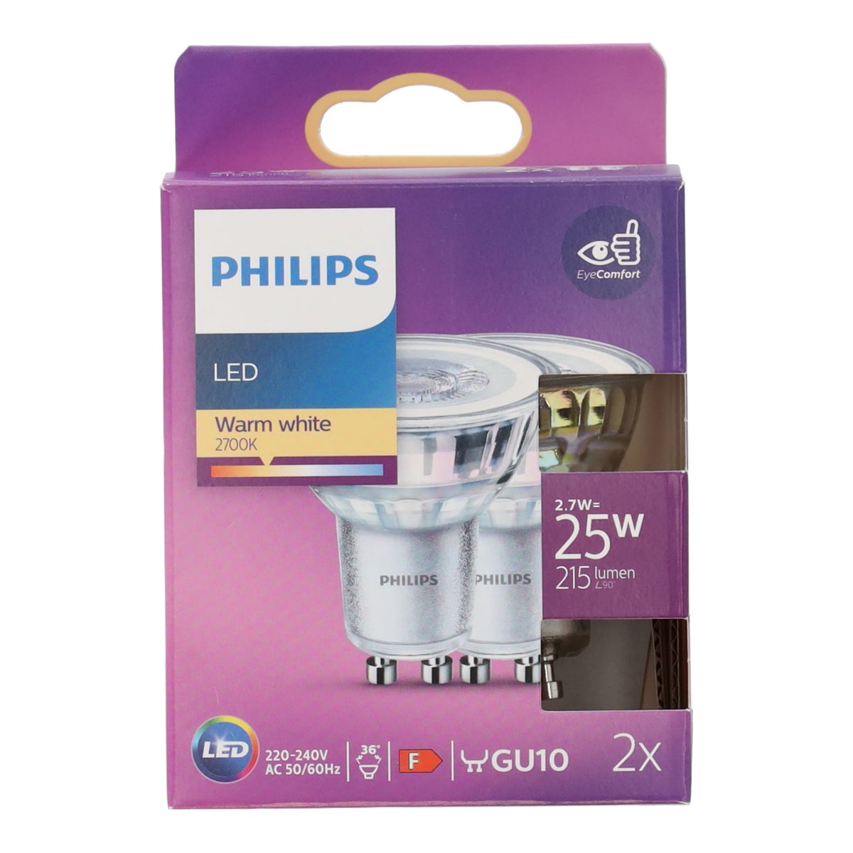 Lamp LED 25W GU10 duo Philips Lamp LED 25W GU10 duo Philips